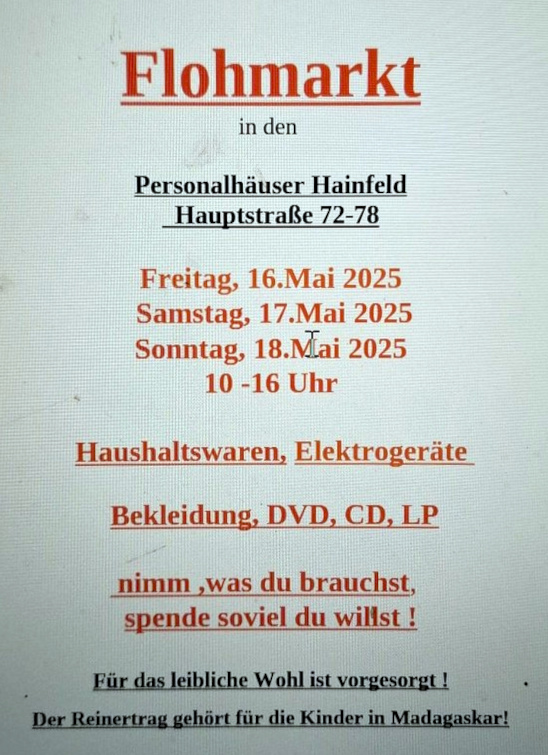 flohmarkt